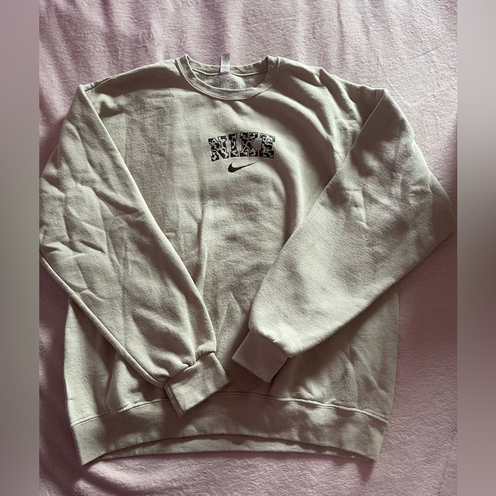 custom nike crew neck